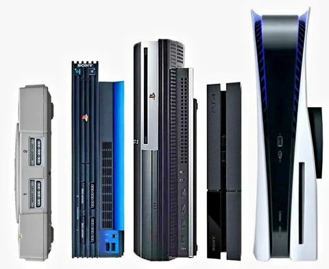 All Play Station consoles