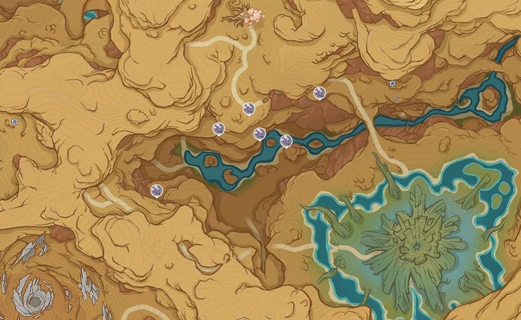 All Udumbra Pistil Location Genshin Impact