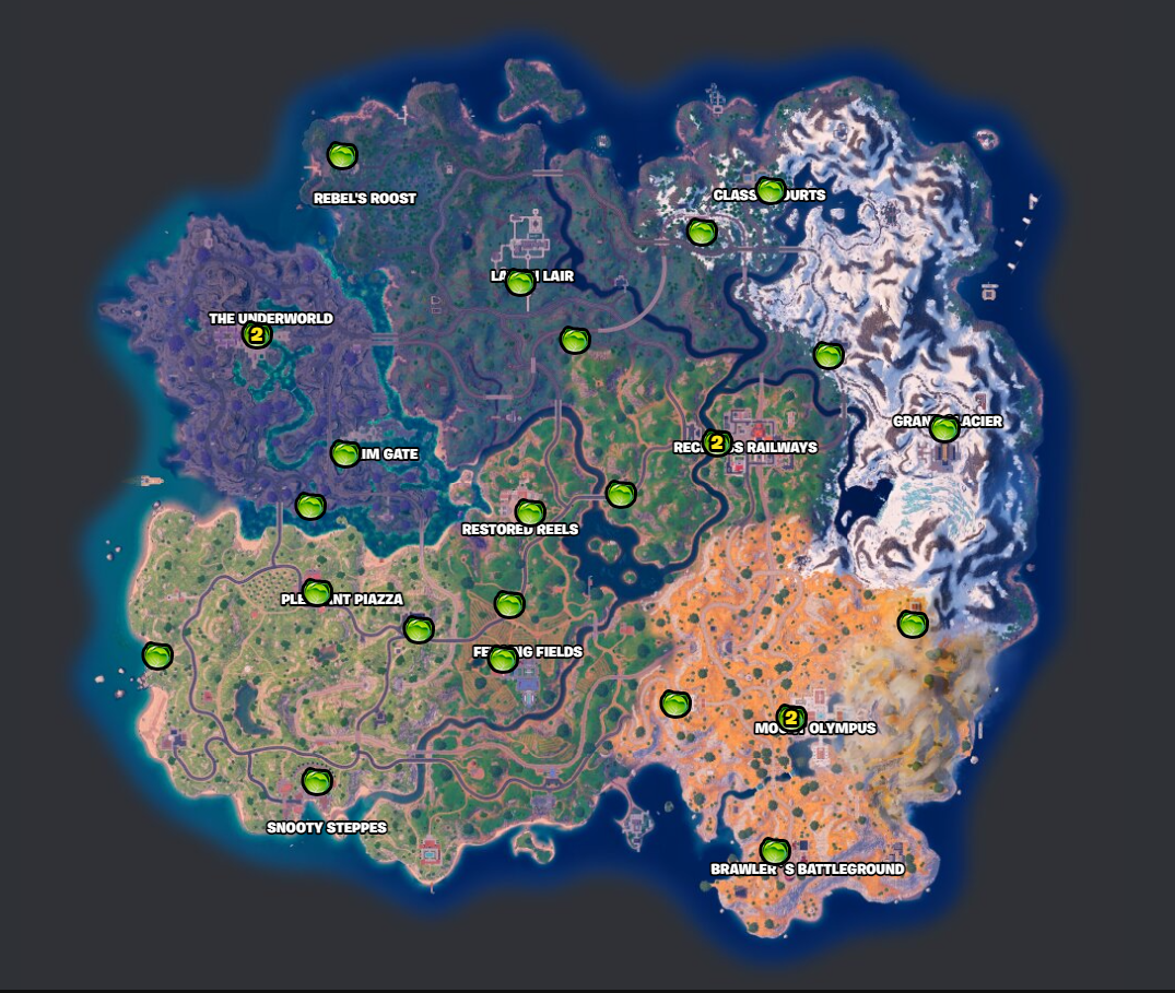 Cabbage Cart Locations Fortnite