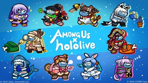 Among Us Hololive Banner