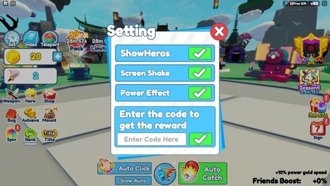 Anime Catching Simulator How To Redeem Codes
