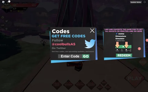 Anime Dimensions How To Redeem Codes
