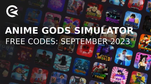 Anime Gods Simulator codes september 2023