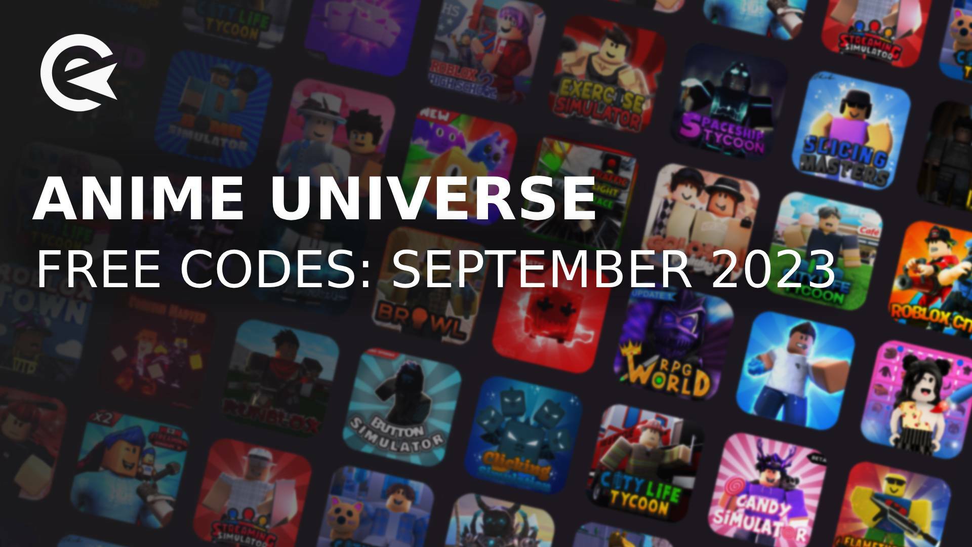 Anime Universe codes september 2023