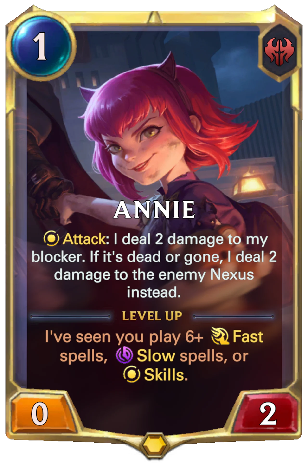 Annie in Legends of Runeterra