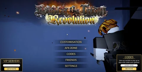 Ao T Revolution Code Redeem
