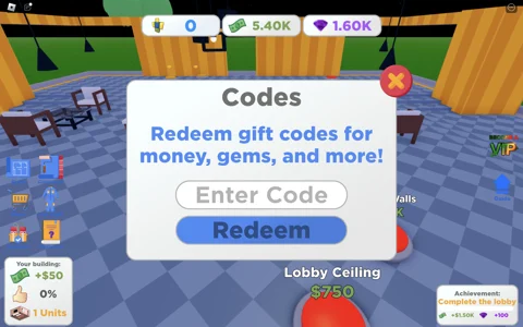 Apartment Tycoon How To Redeem Codes