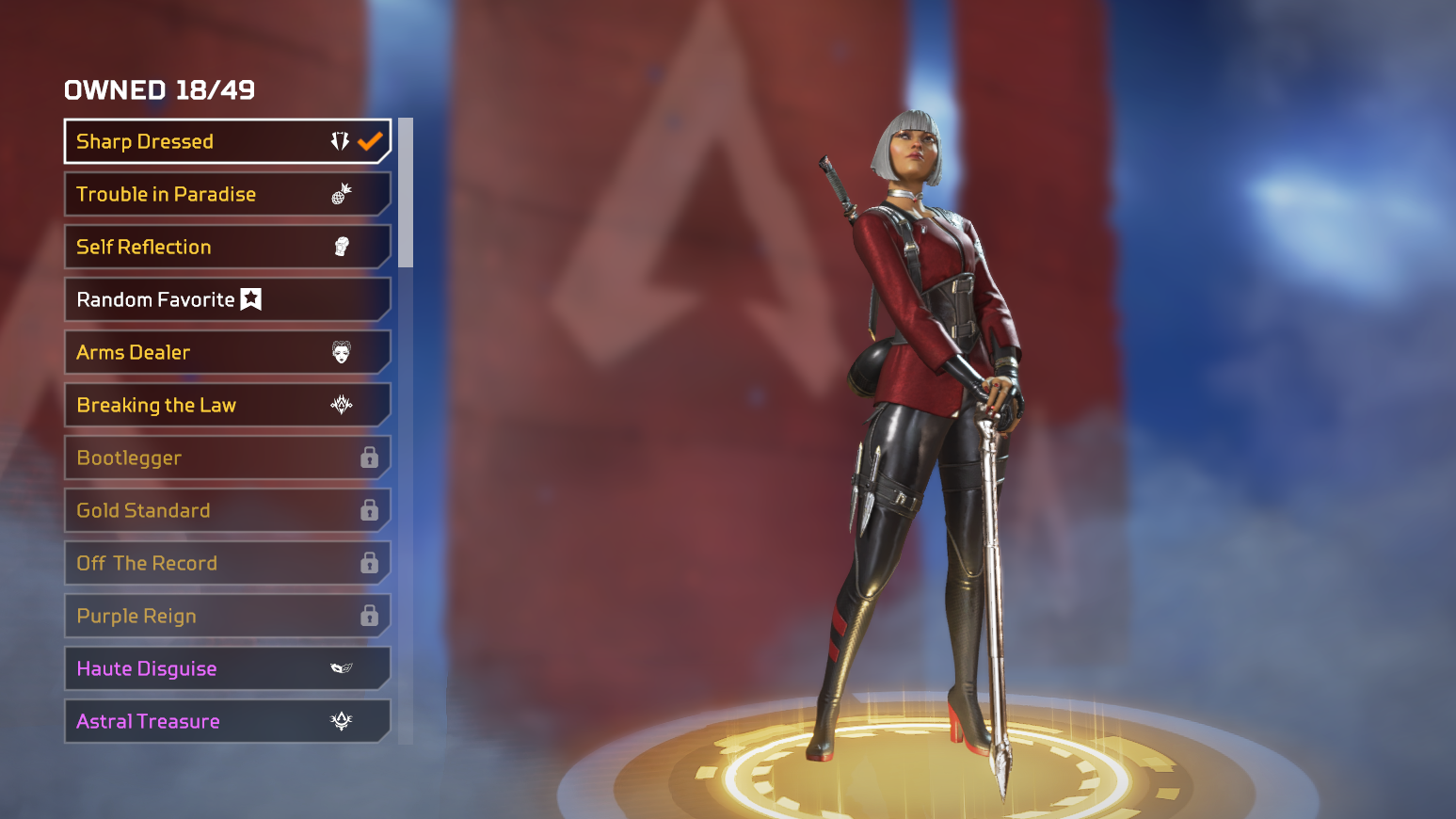 Apex Legends Hottest Female Skins Loba Sharp Dressed