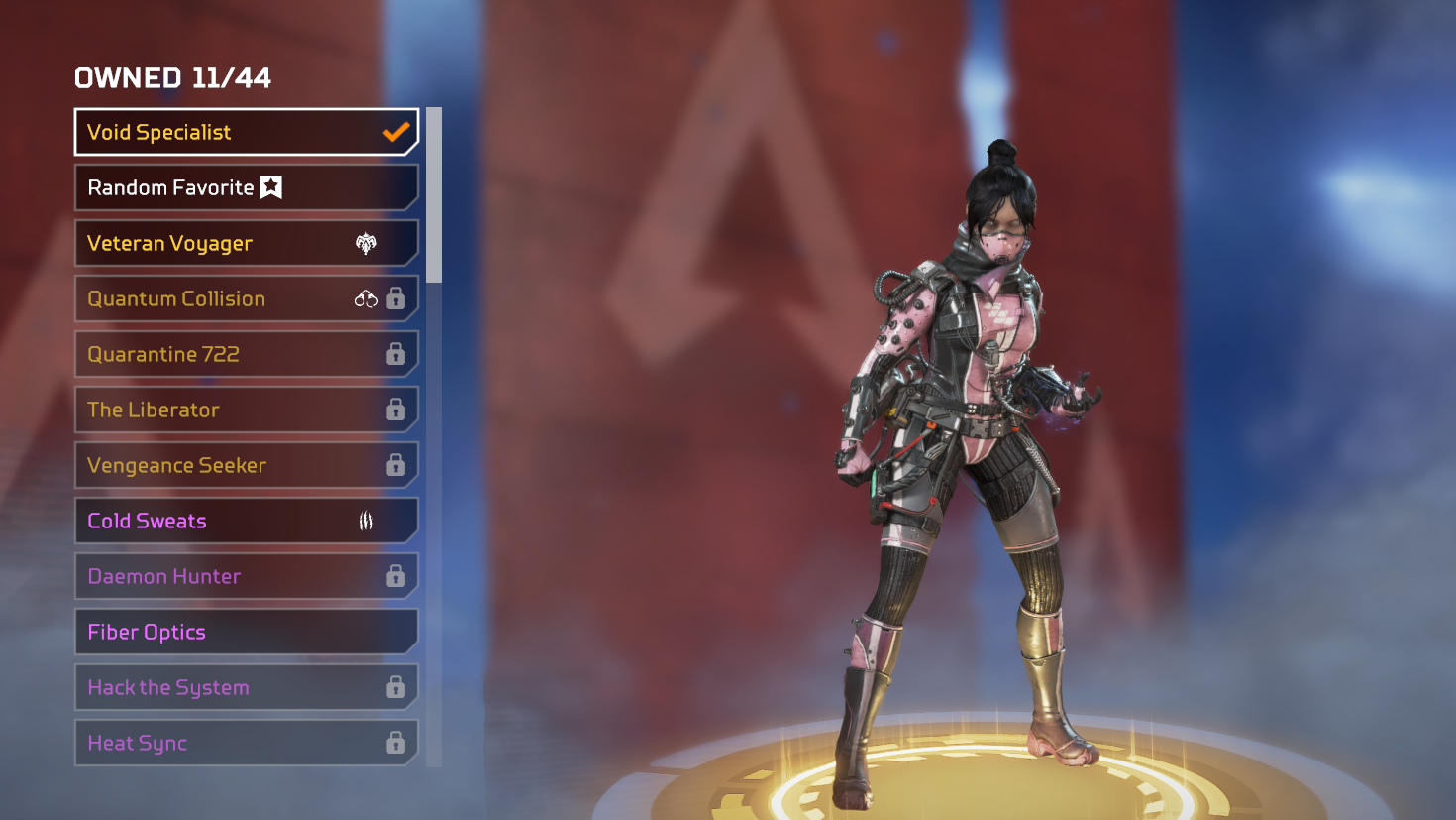 Apex Legends Hottest Female Skins Wraith Void Specialist