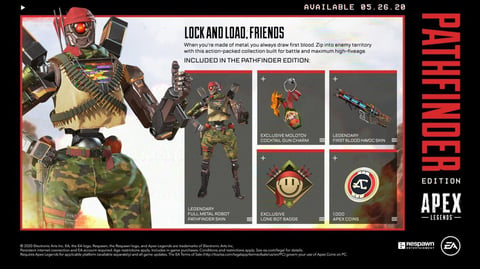 Apex Legends Pathfinder Edition Skin