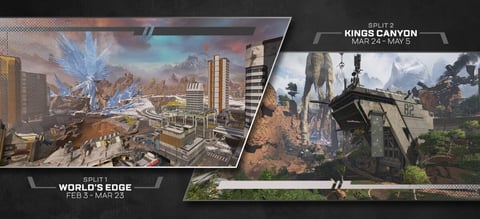 Apex Legends Worlds Edge und Kings Canyon