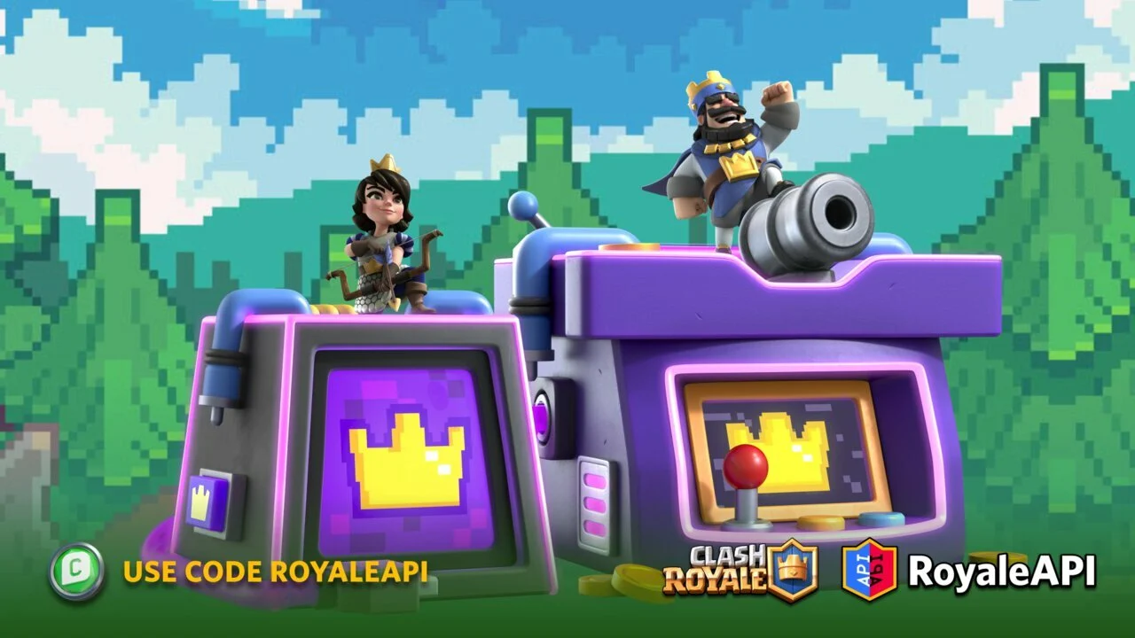 The Arcade Tower Skin will be coming in the Clash From The Past season! Clash Royale RoyaleAPI