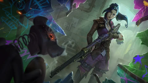 Arcane Caitlyn HD Splash