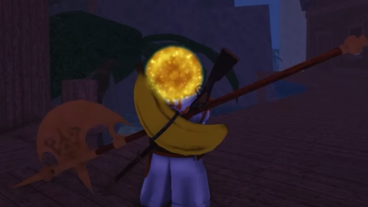 Arcane Odyssey Banana Backpack.