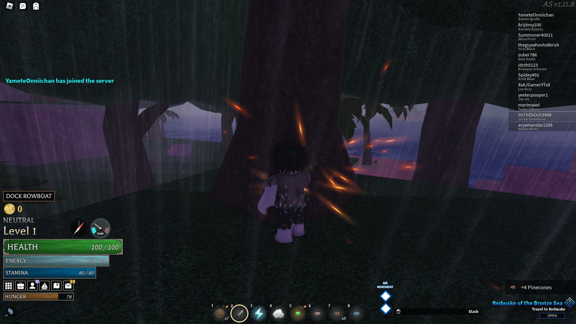 Attacking Trees In Arcane Odyssey