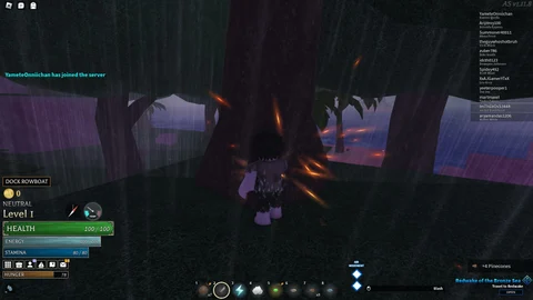 Arcane Odyssey destroying trees 2
