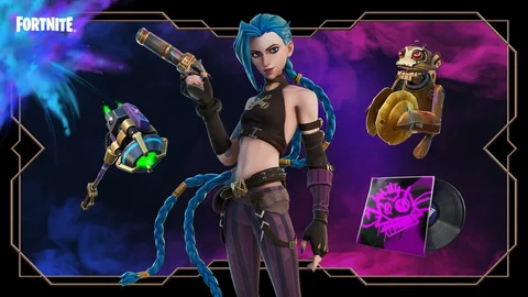 Arcane League of Legends Set Fortnite