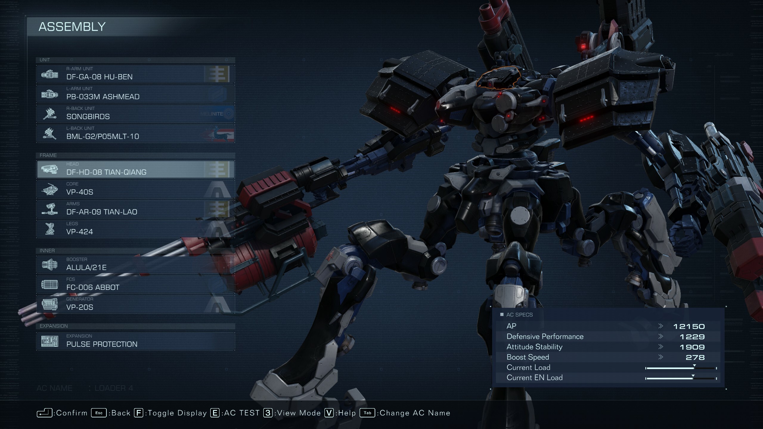 Armored Core 6: There are endless possibilties how you could build your AC.