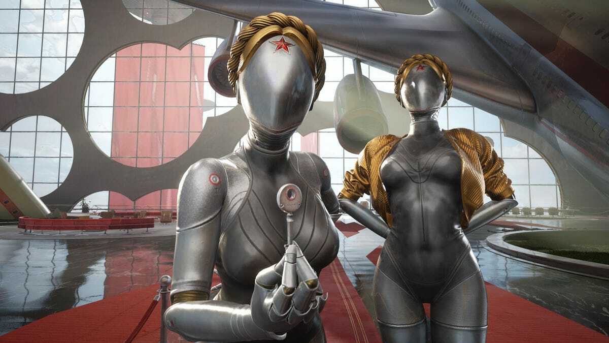 Atomic heart Lady Robots
