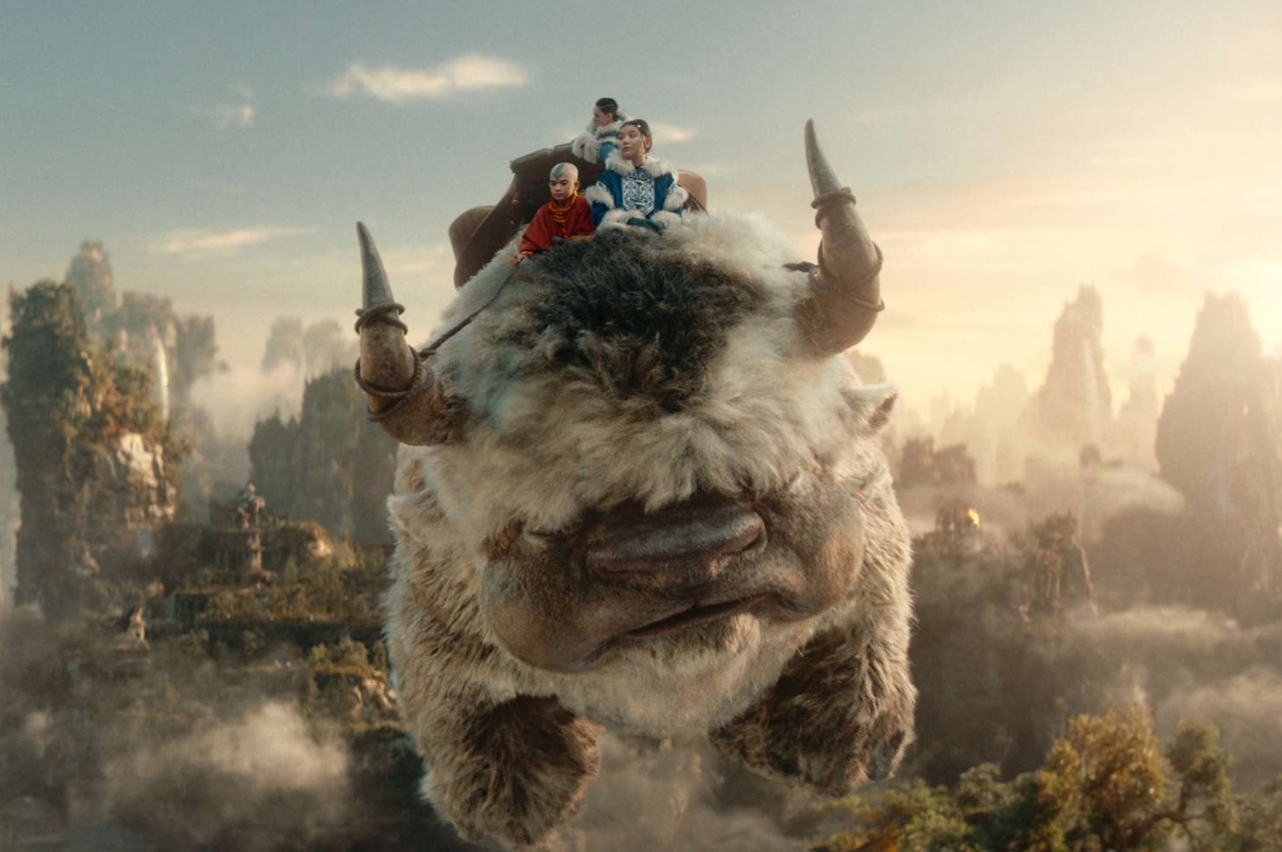 Netflix's Avatar: The Last Airbender gets his fluffy companion the sky bison Appa!