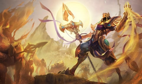 Azir no skin