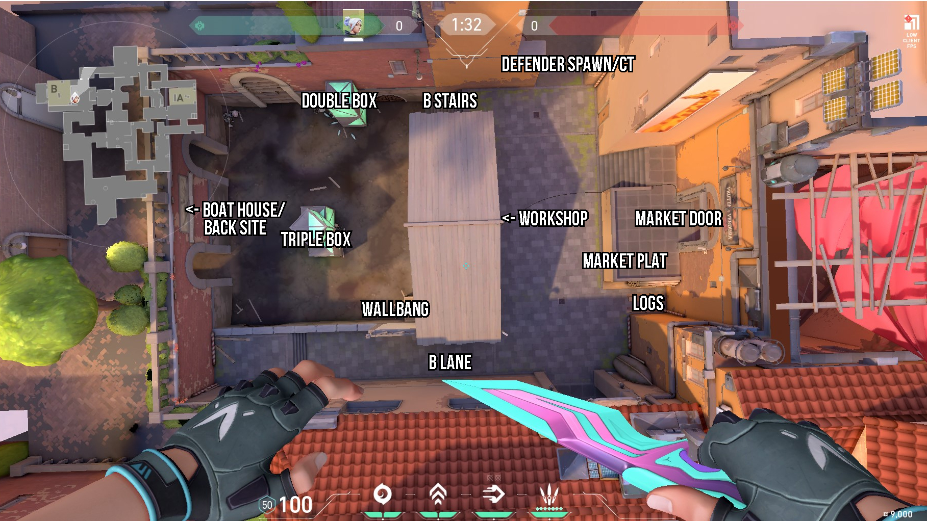 B Site Ascent Callouts
