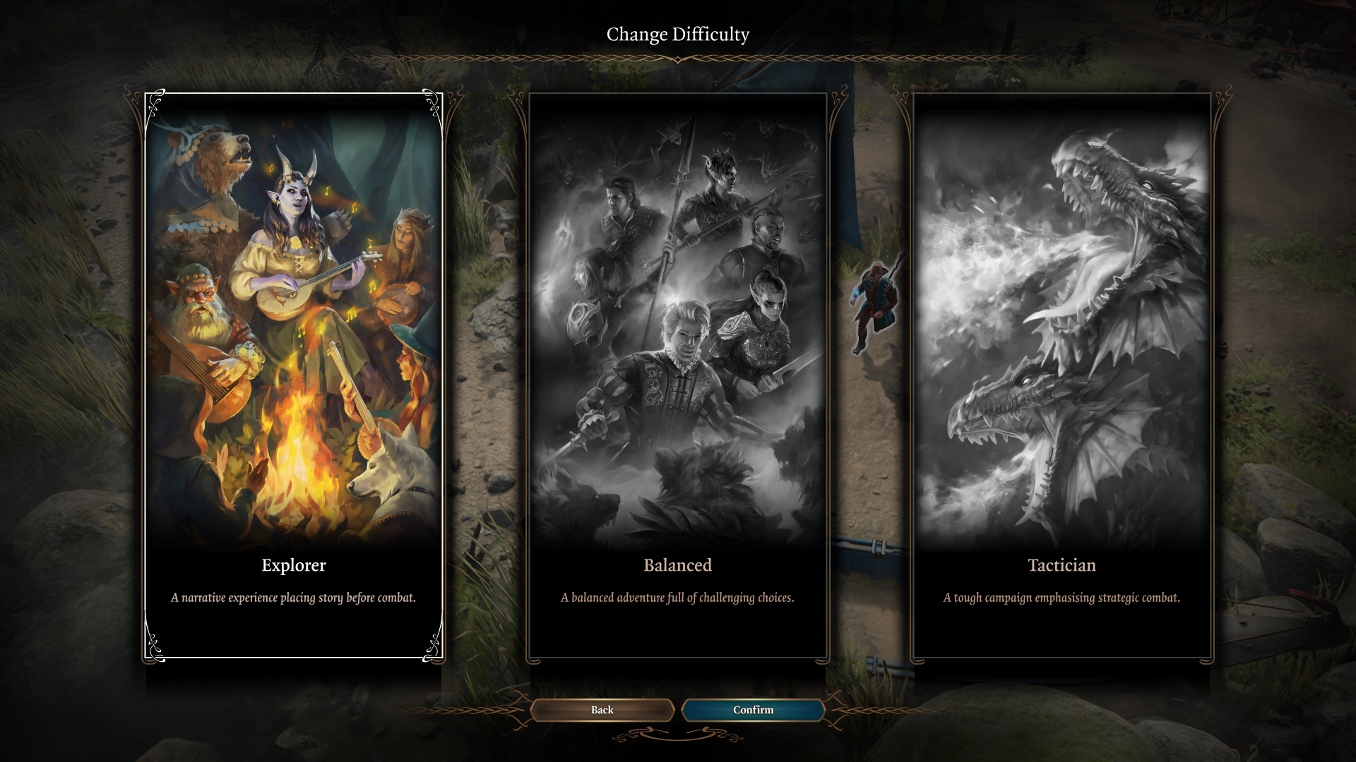 BG3 difficulty settings