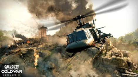 BO Cold War Reveal Pre Order Helicopter