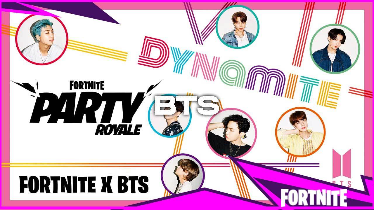 Fortnite x BTS