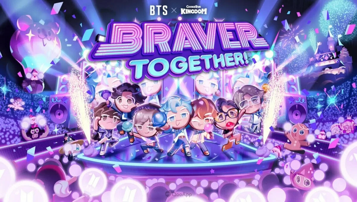 BTS X Cookie run kingdom collab feature