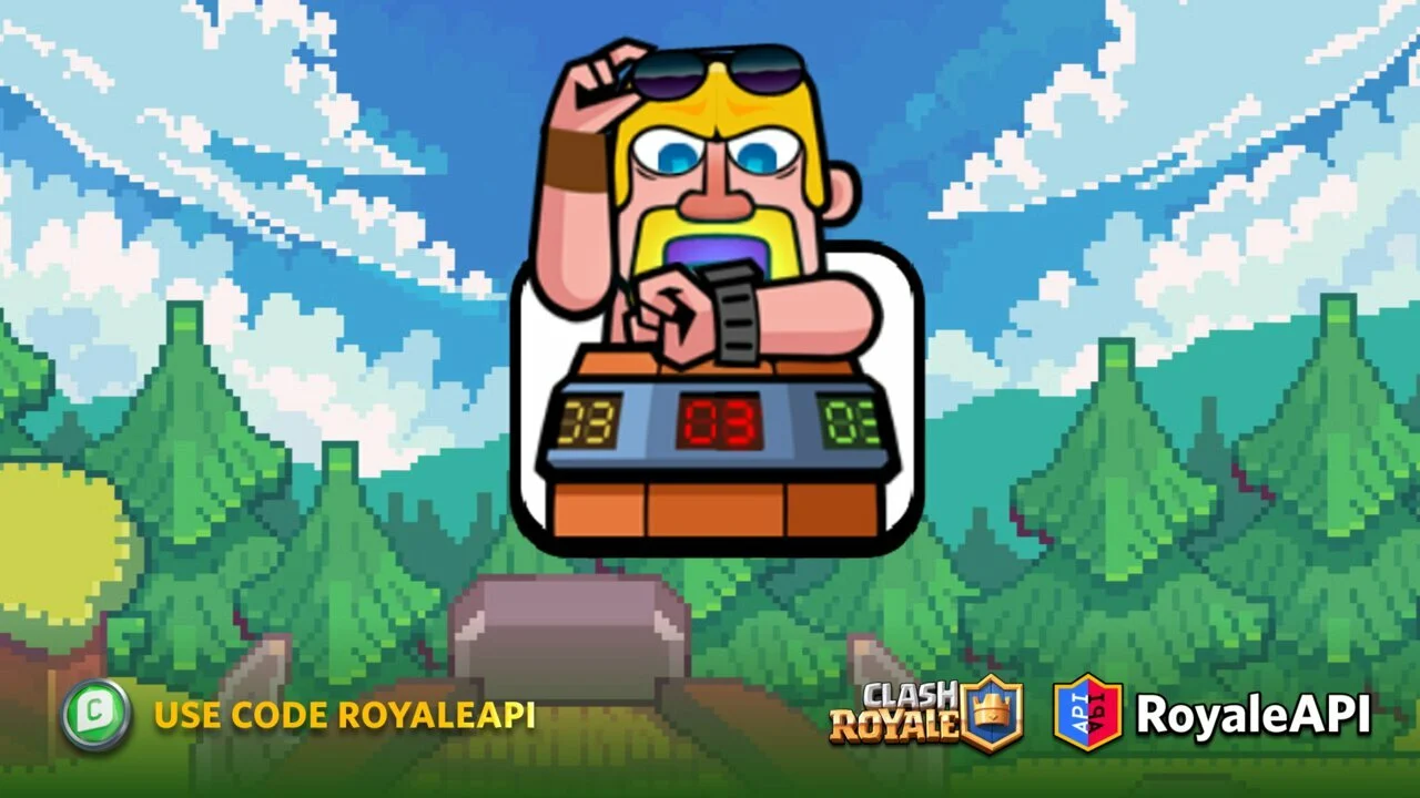 Back in Time is a new Clash Royale emote coming in the August 2022 season! RoyaleAPI