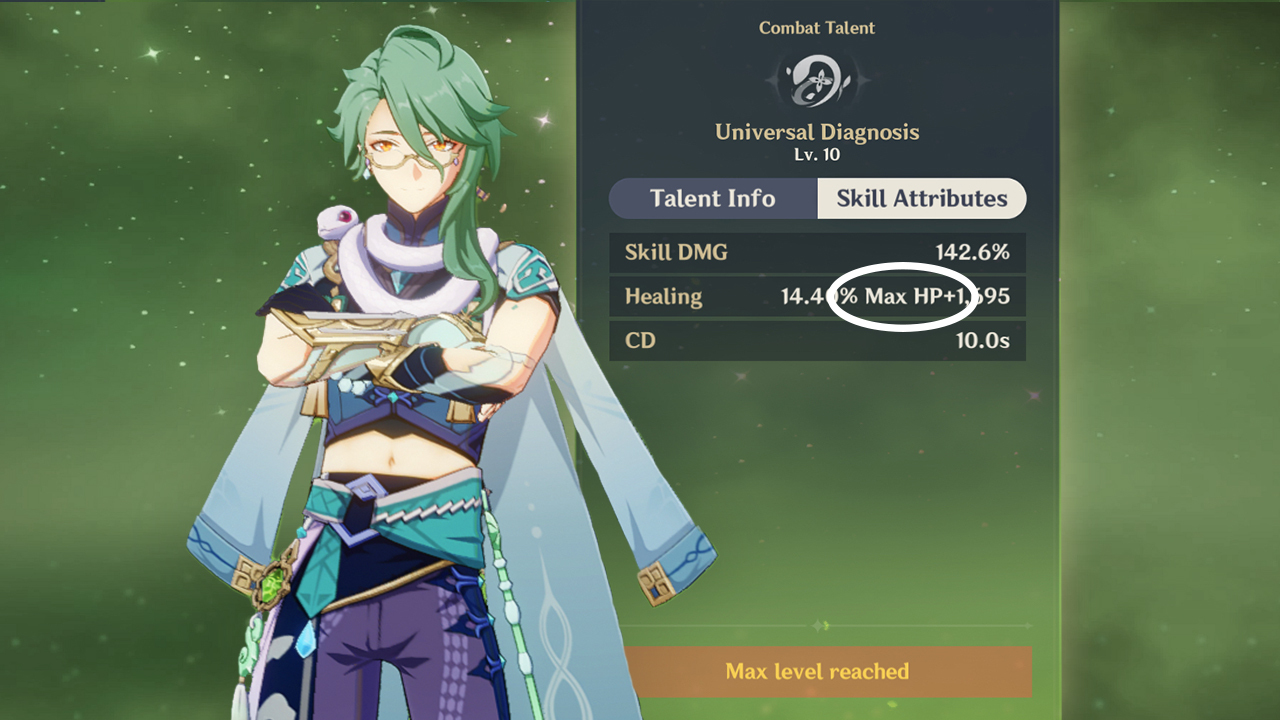 Baizhu Attributes