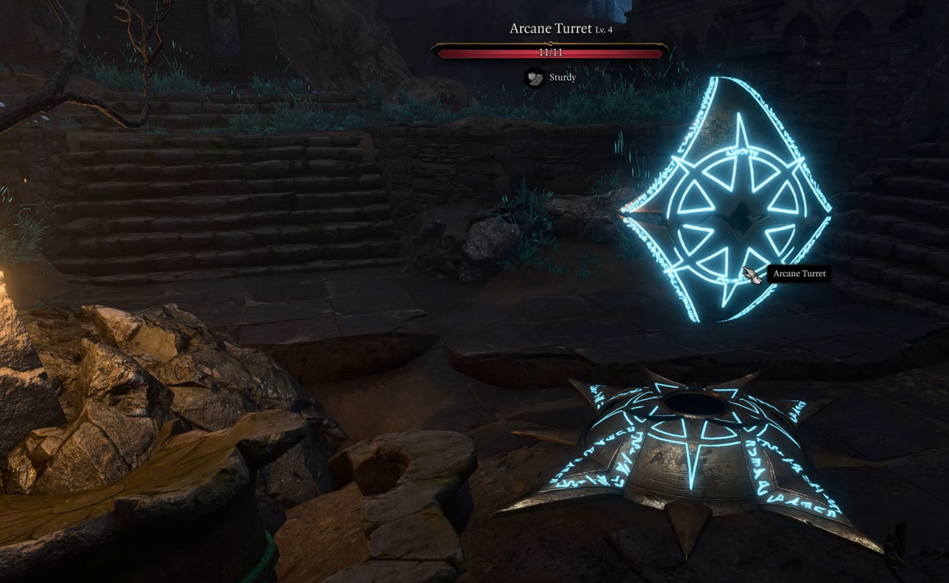 Baldurs Gate 3 Arcane Turret