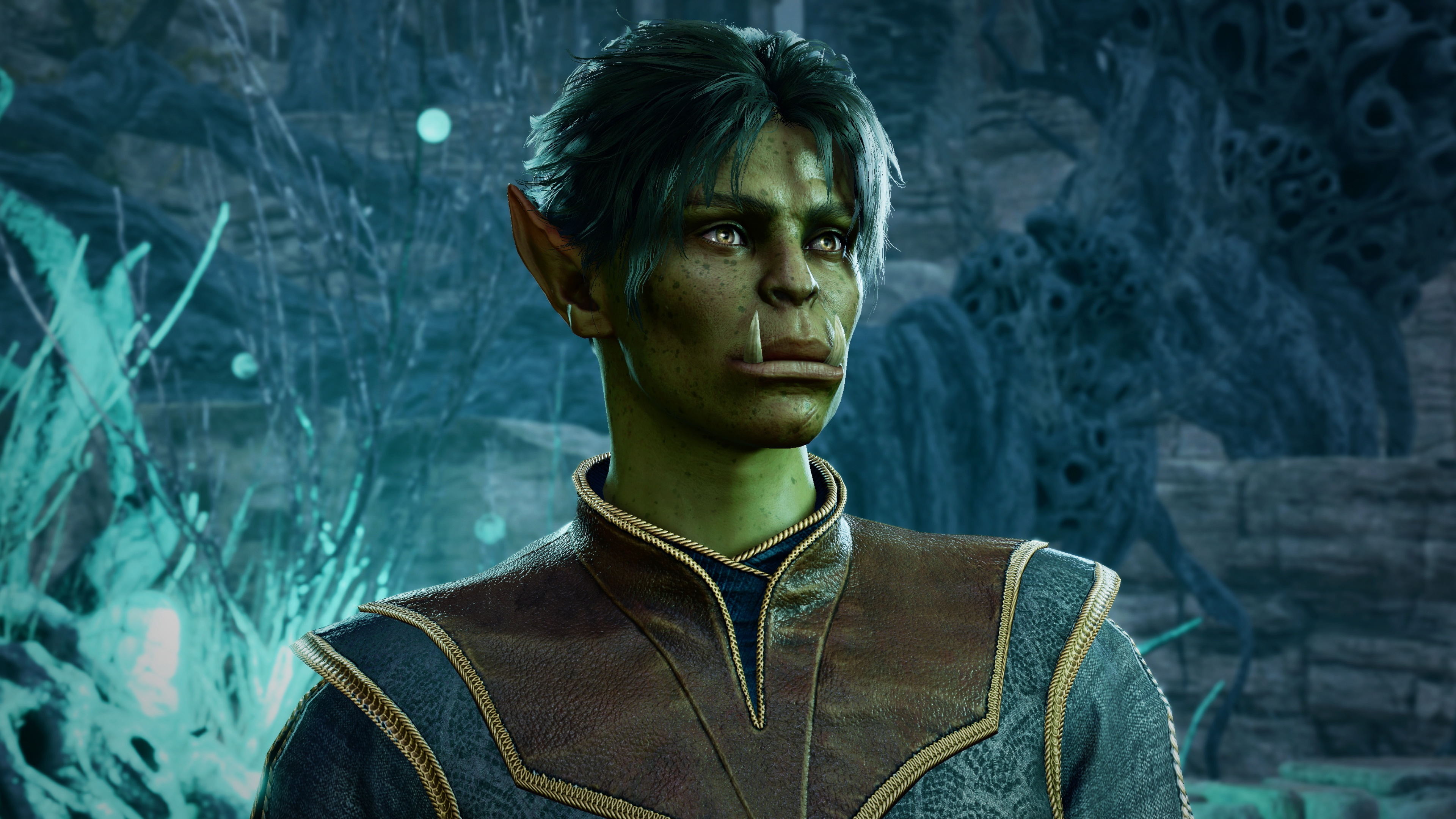 Baldurs Gate 3 Half Orc