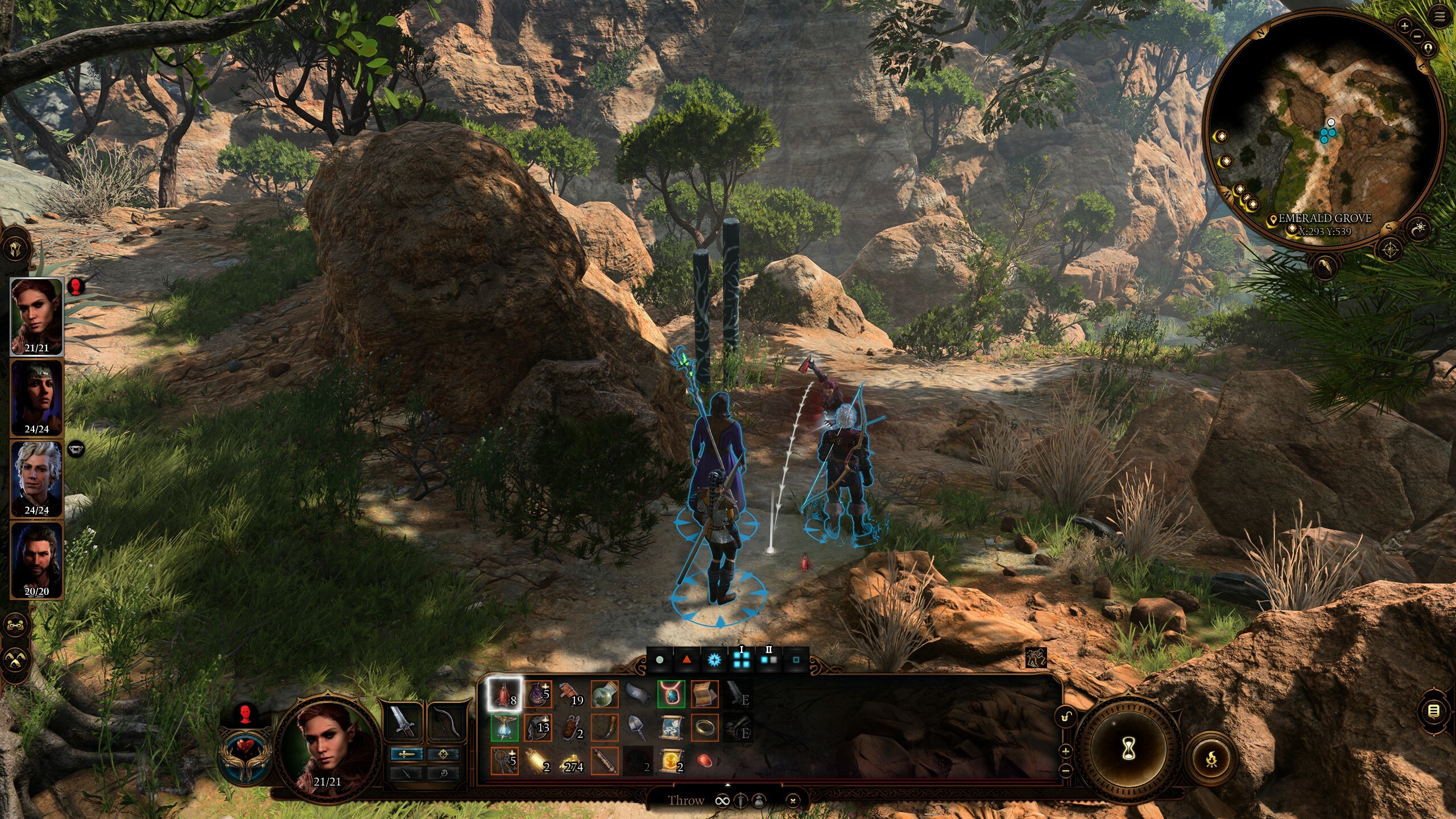 Baldurs Gate 3 Throwing Potion