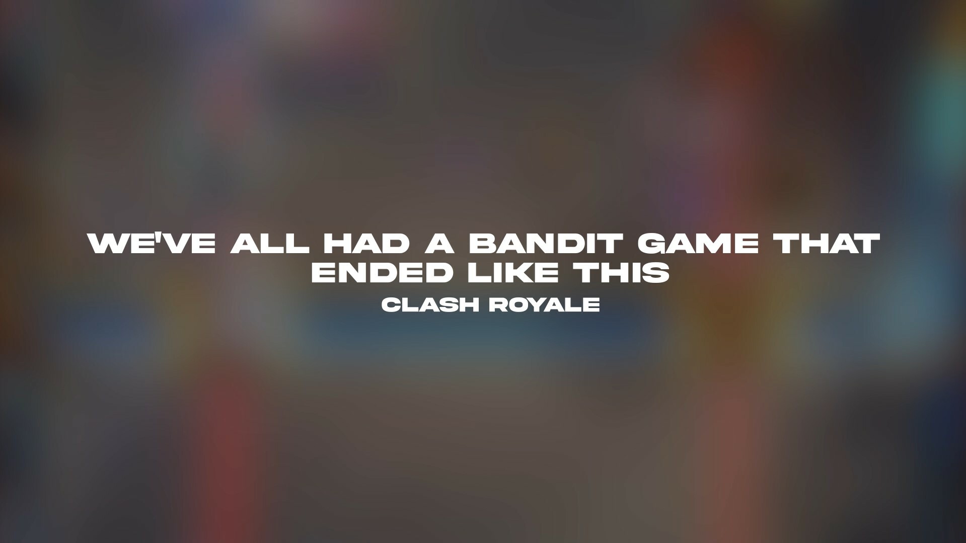 Bandit Video Banner