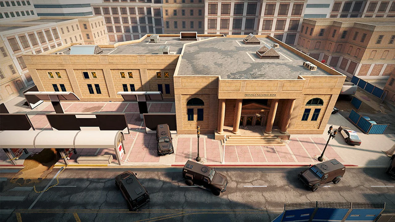 Rainbow Six Mobile Maps Bank Ubisoft