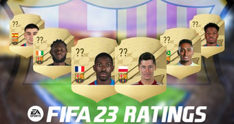 Barcelona Rating FIFA 23