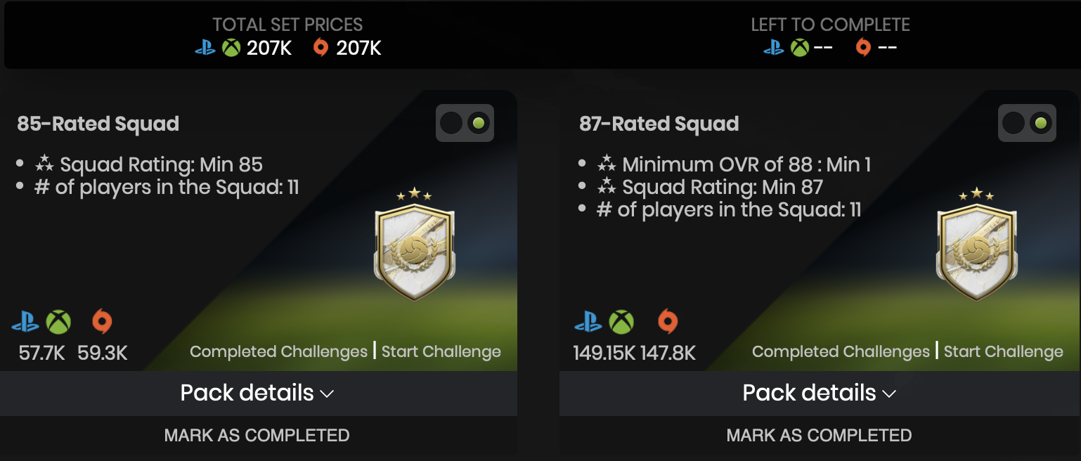 Base Icon SBC Requirements