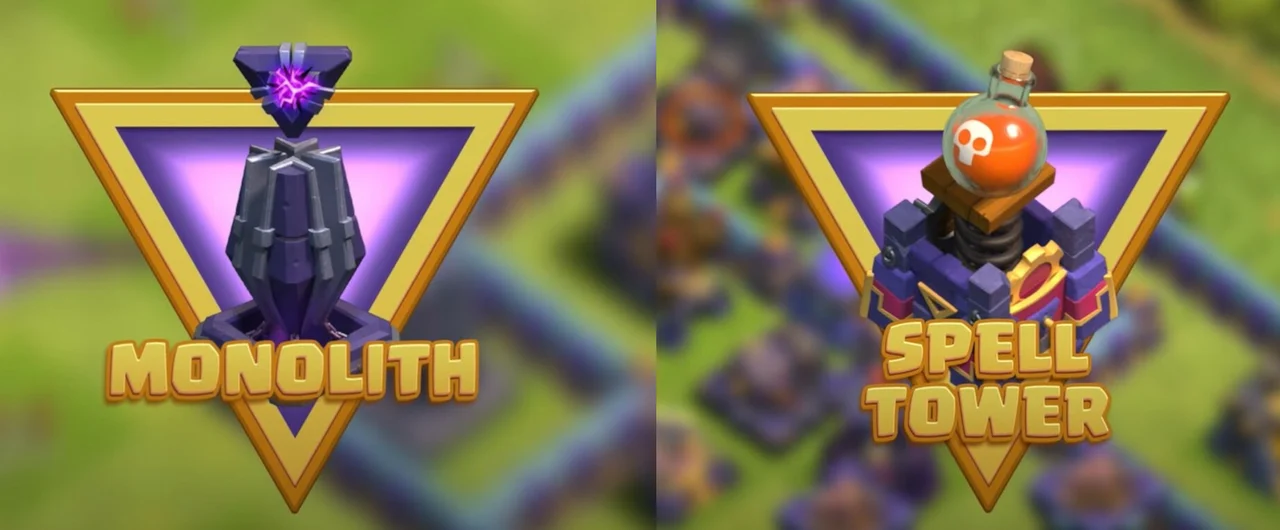 Clash of Clans Town Hall 15 Base defenses Monolith Spell Tower Supercell Guide