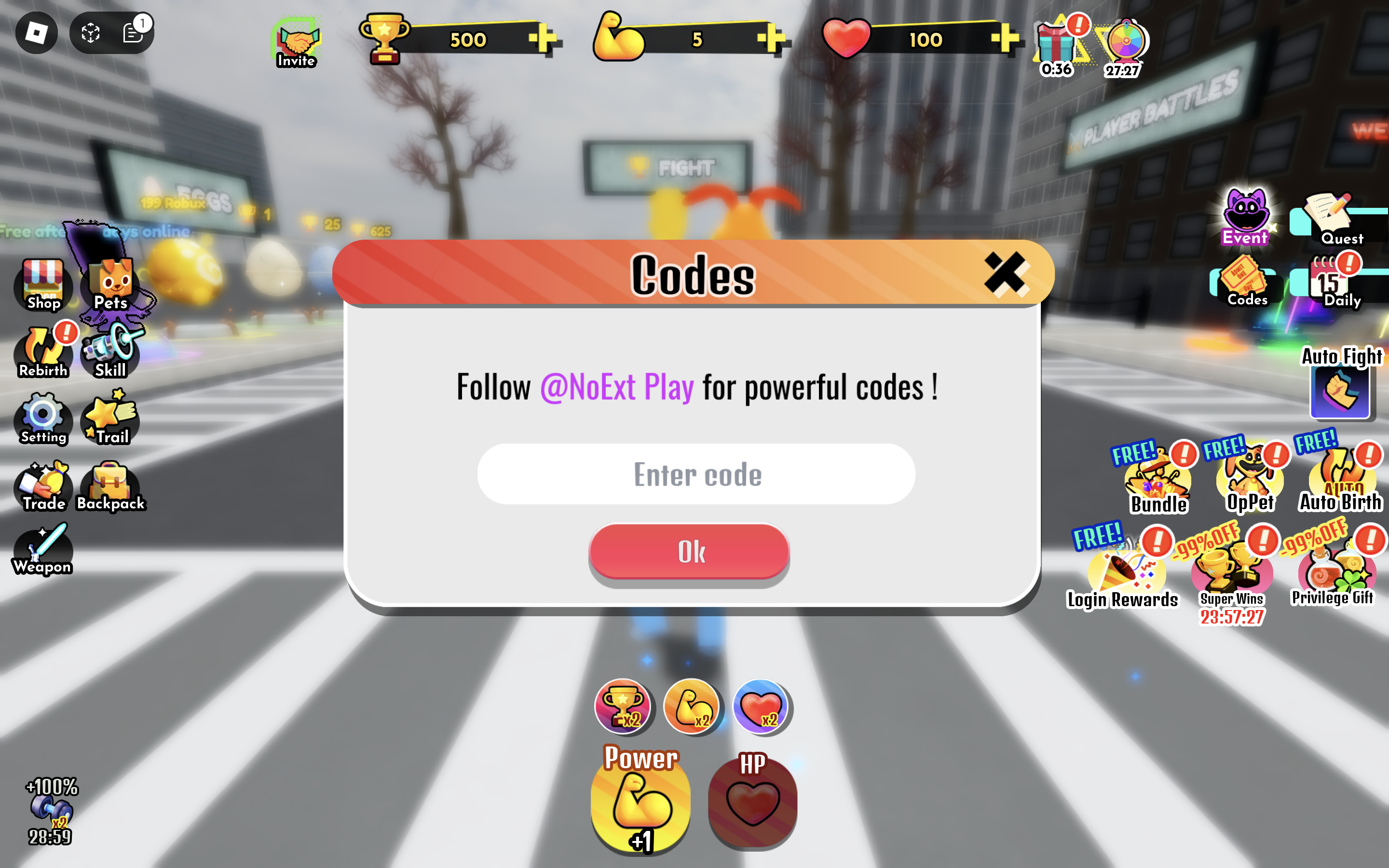 Bathroom Fighting Simulator redeem codes