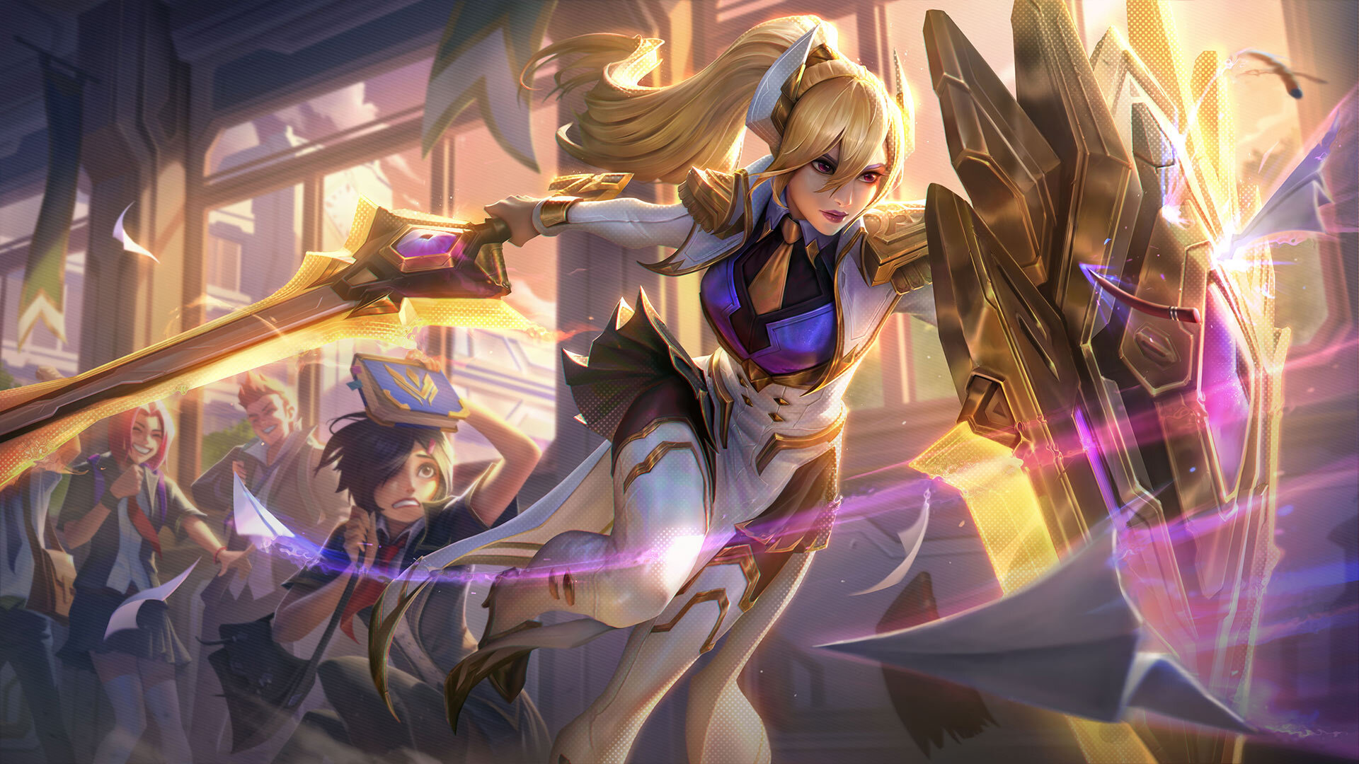 Battle Academia Leona