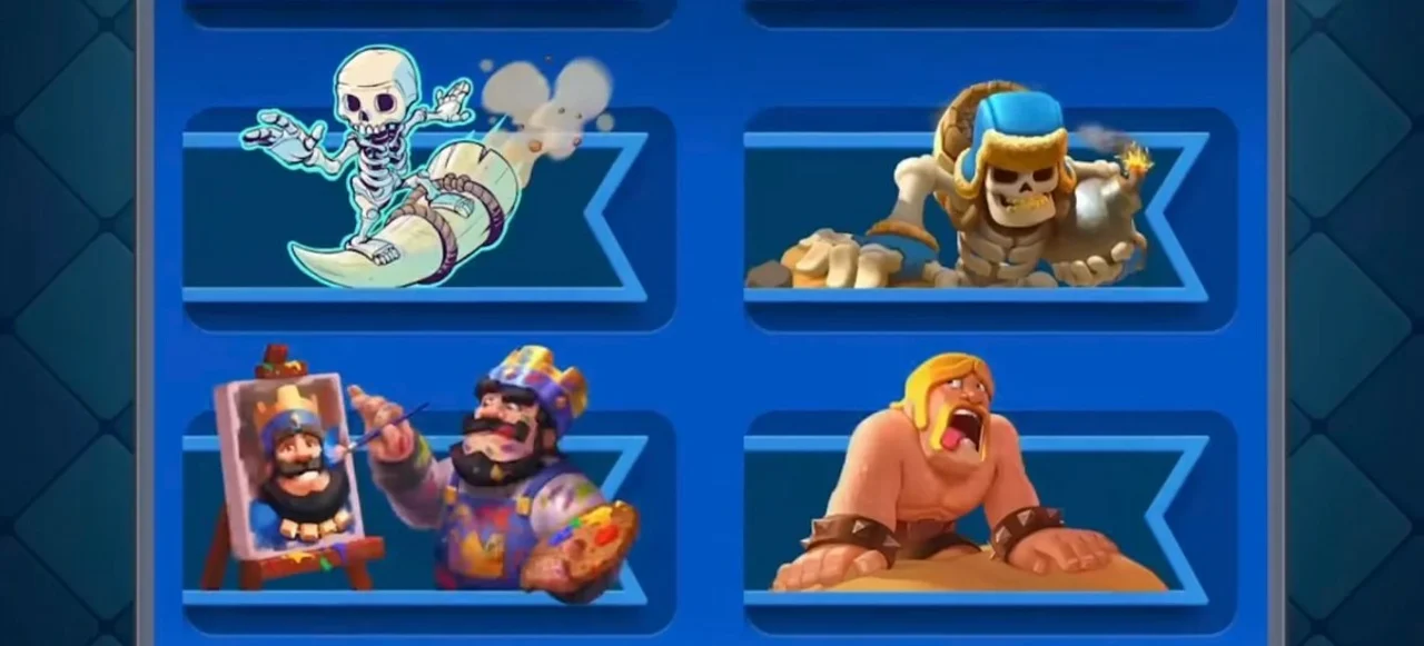 The King, Skeletons, Giant Skeleton, and the Barbarian will be getting a brand new Battle Banner! | © Supercell