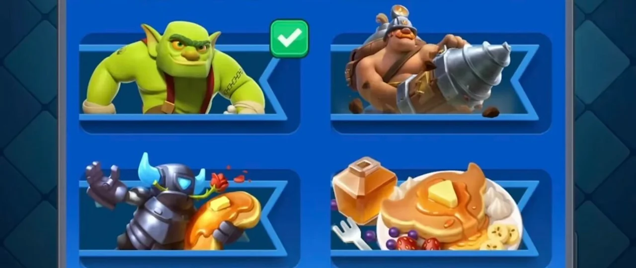 Pancake Battle Banners in honor of the Mini PEKKA's Dream season could be coming! | © Supercell