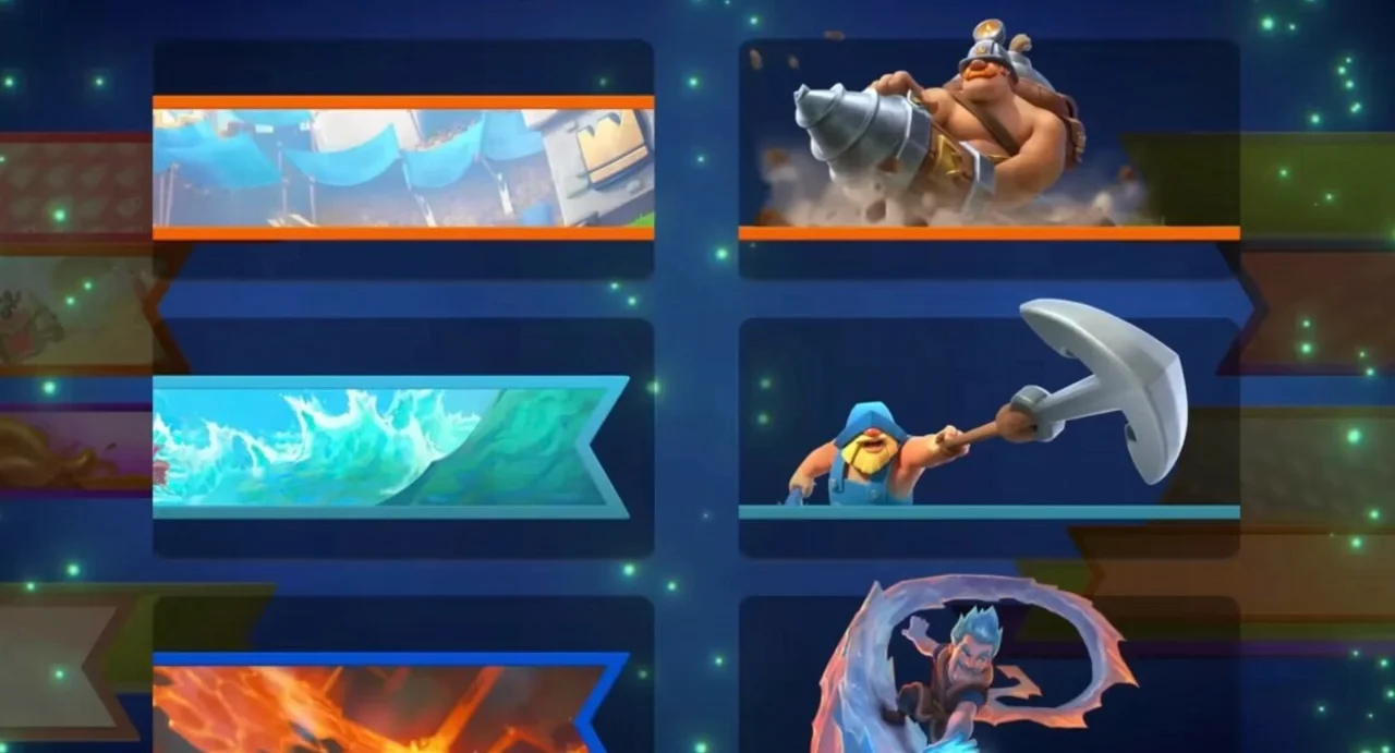 Get ready to see the Mighty Miner, Fisherman, and the Ice Wizard get new designs! Clash Royale Supercell