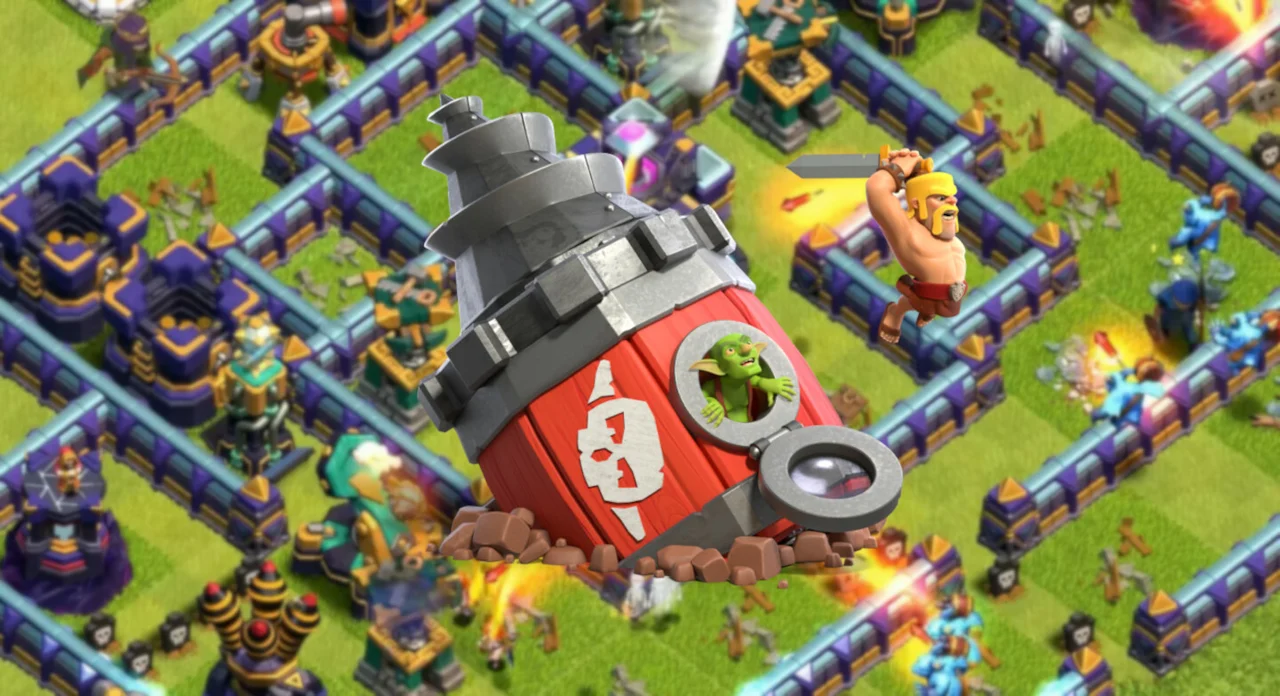 Clash of Clans Town Hall 15 Battle Drill Siege machine guide Supercell