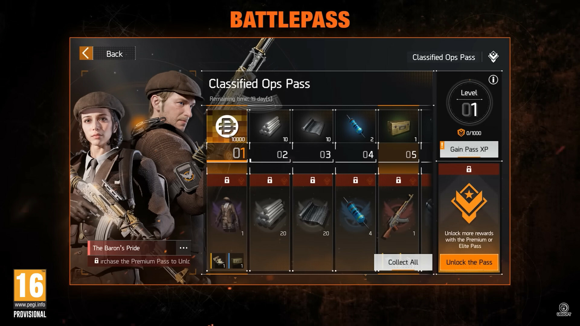 The Division Resurgence Regional Beta Test 2.0 Battlepass Rework Ubisoft