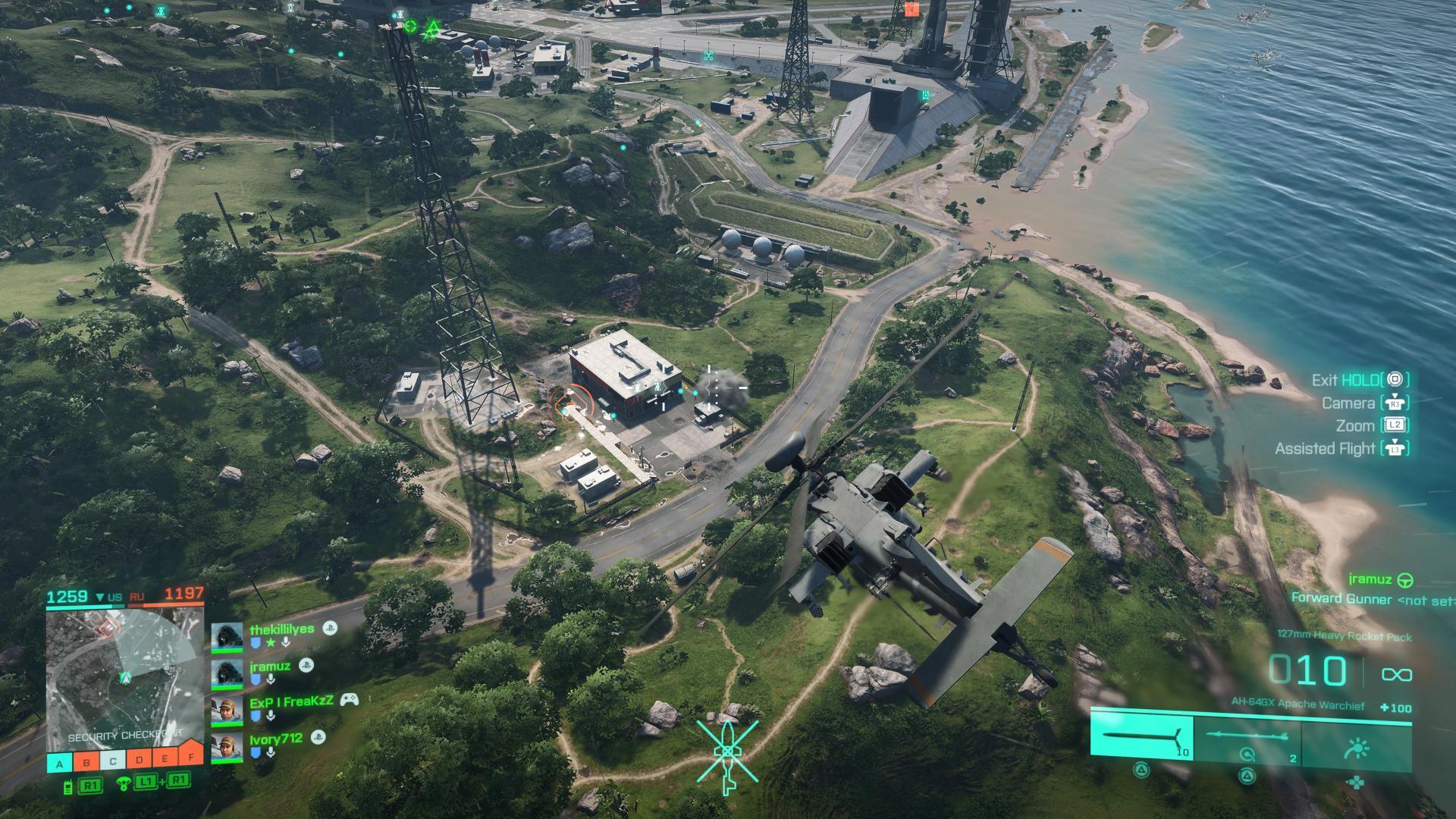 Battlefield Vehicles AH 64 GX Apache Warchief