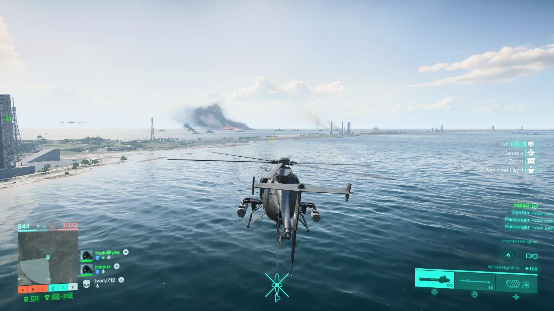 Battlefield Vehicles MD540 Nightbird