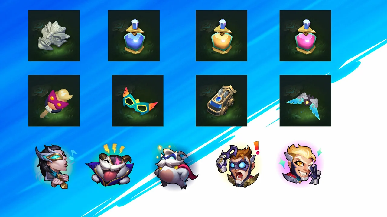 League of Legends Wild Rift patch 3.4 Baubles Emotes Riot Games